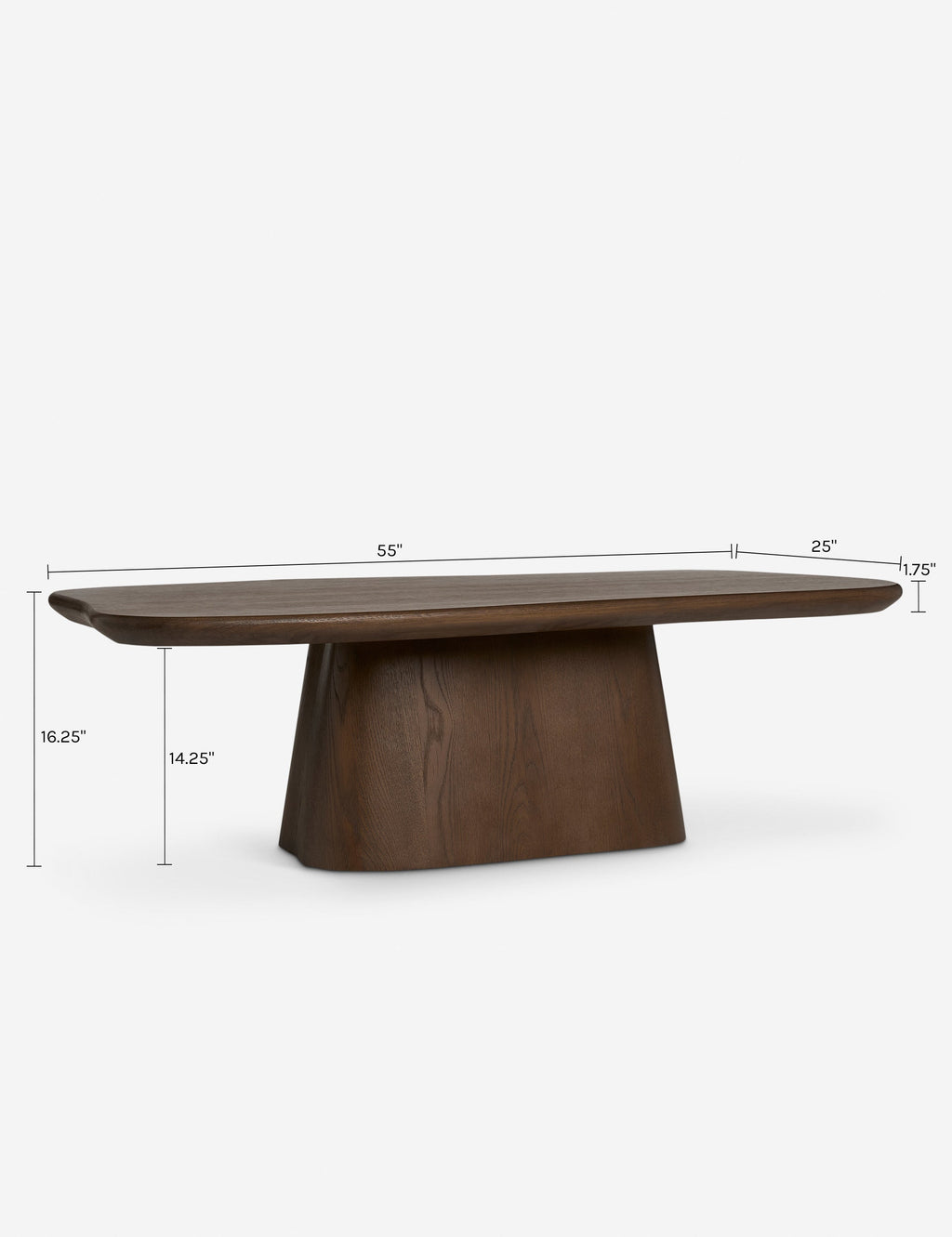 Table basse Scoria par Élan Byrd