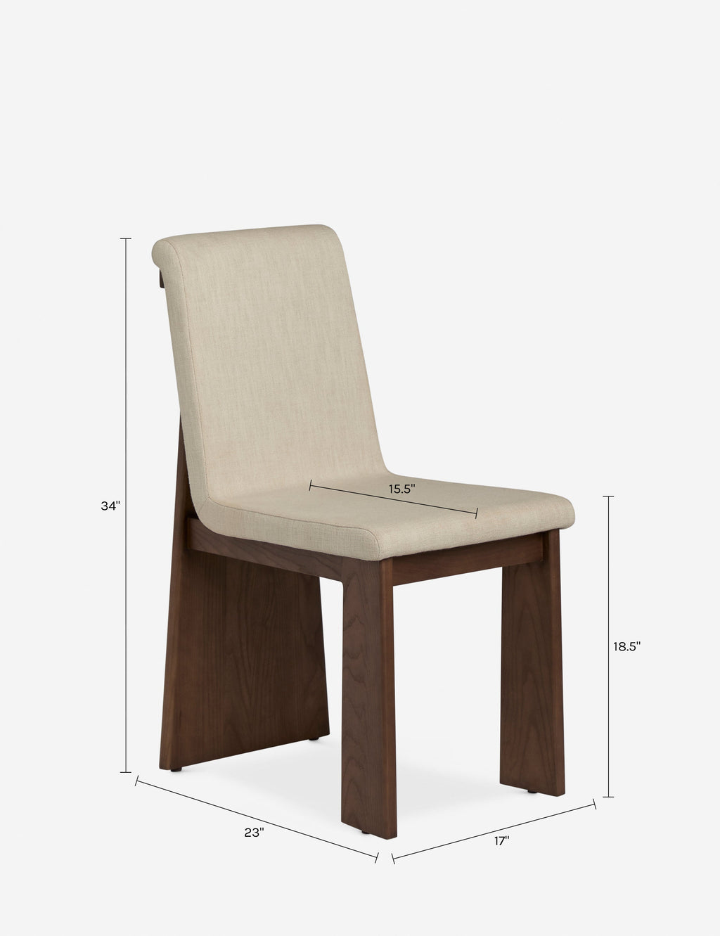 Chaise de salle à manger Bosque par Élan Byrd