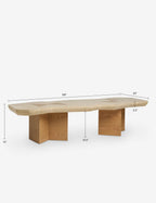 Table basse Kanto par Sarah Sherman Samuel