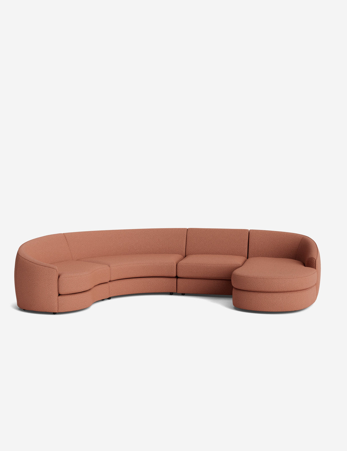 Canapé sectionnel modulable Imada avec méridienne pour salon