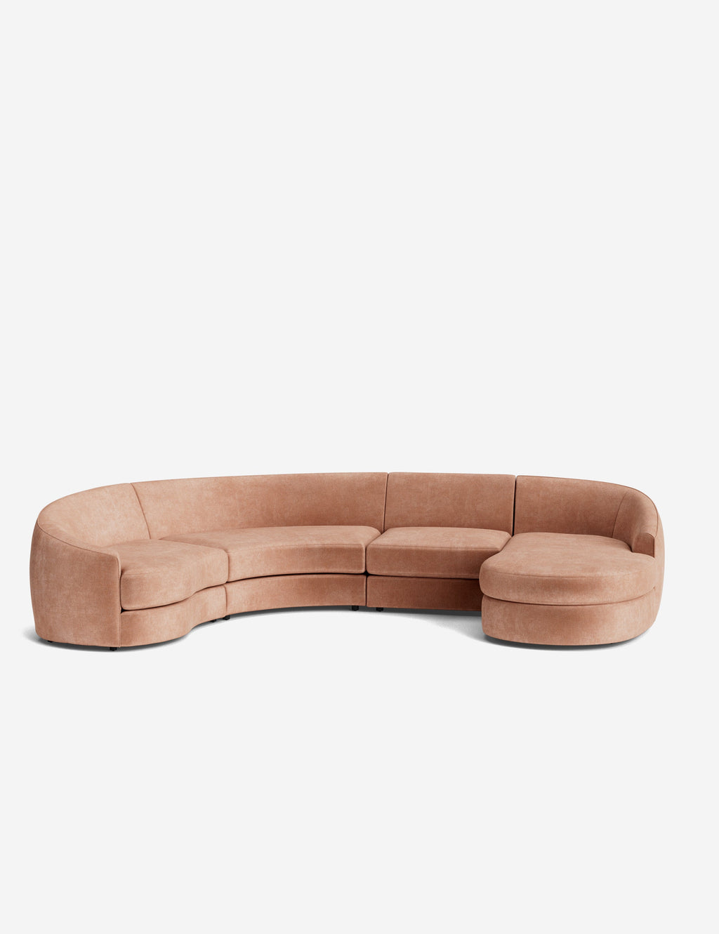 Canapé sectionnel modulable Imada avec méridienne pour salon