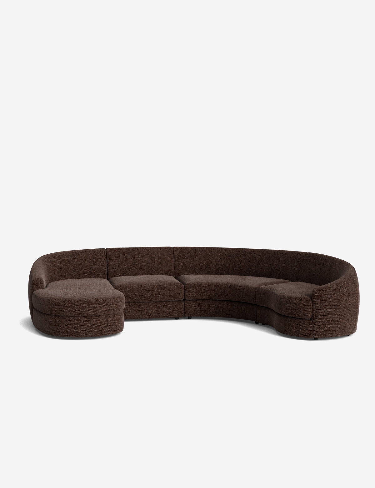 Canapé sectionnel modulable Imada avec méridienne pour salon