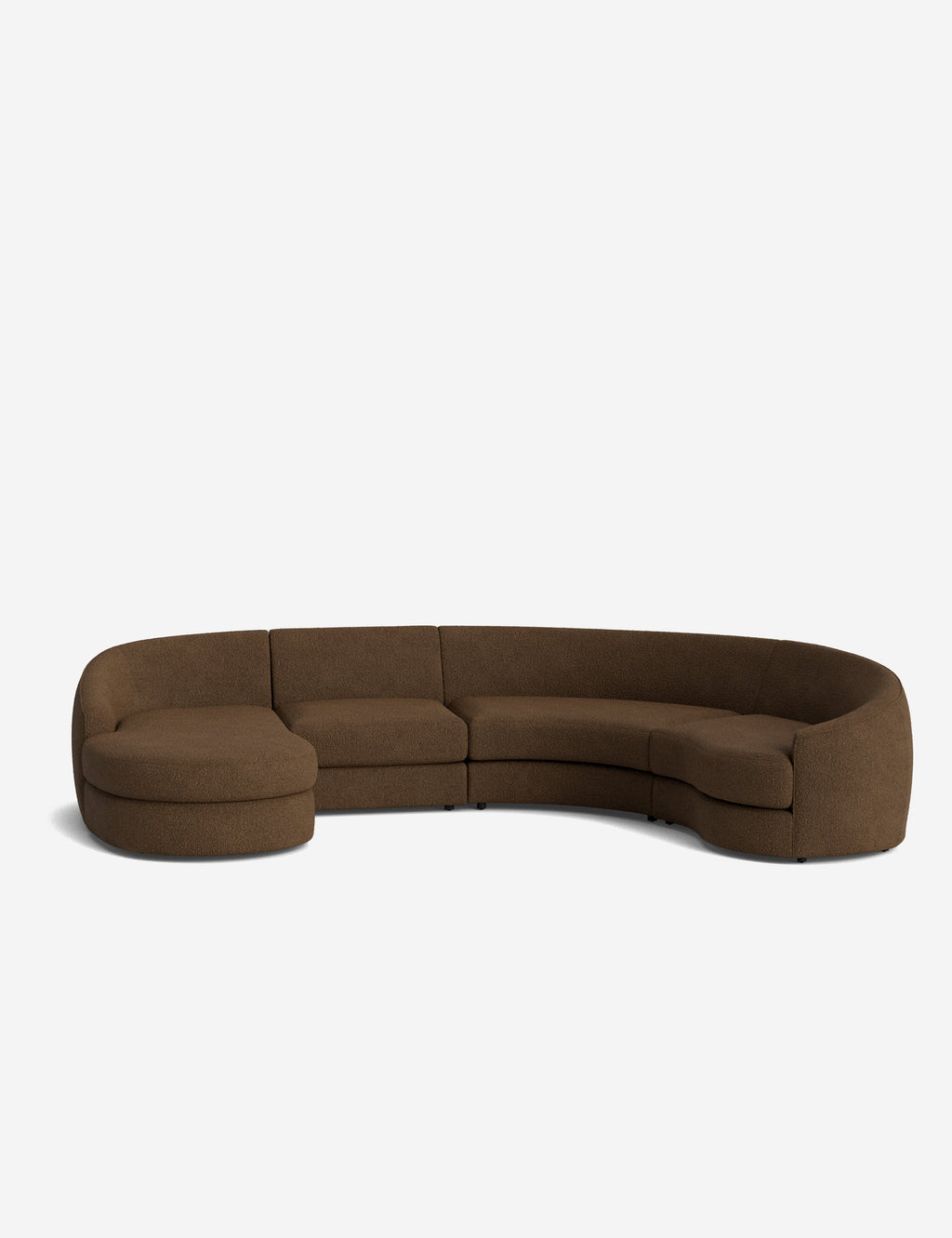 Canapé sectionnel modulable Imada avec méridienne pour salon