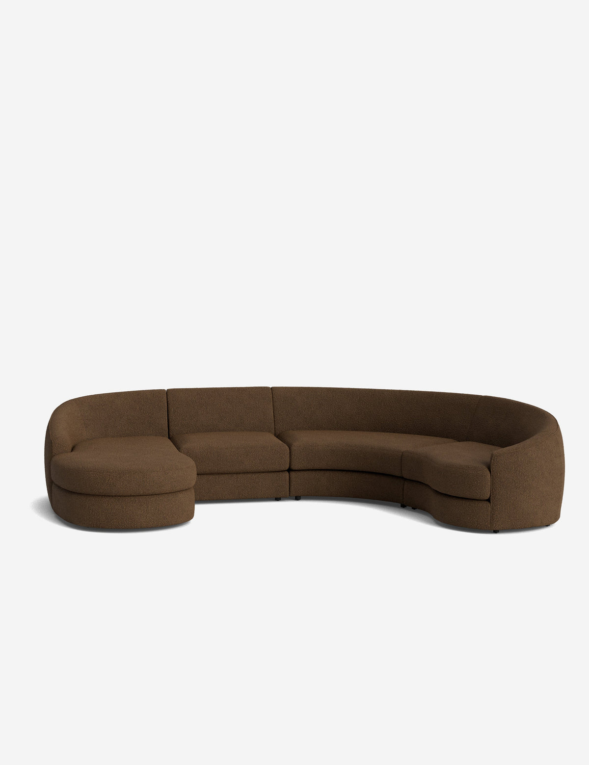 Canapé sectionnel modulable Imada avec méridienne pour salon