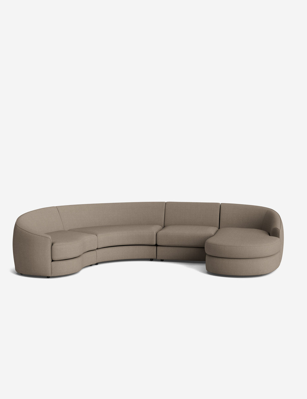 Canapé sectionnel modulable Imada avec méridienne pour salon