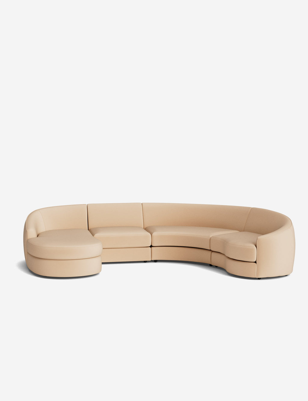 Canapé sectionnel modulable Imada avec méridienne pour salon