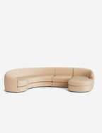Canapé sectionnel modulable Imada avec méridienne pour salon