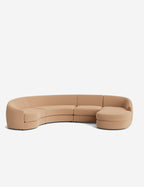 Canapé sectionnel modulable Imada avec méridienne pour salon