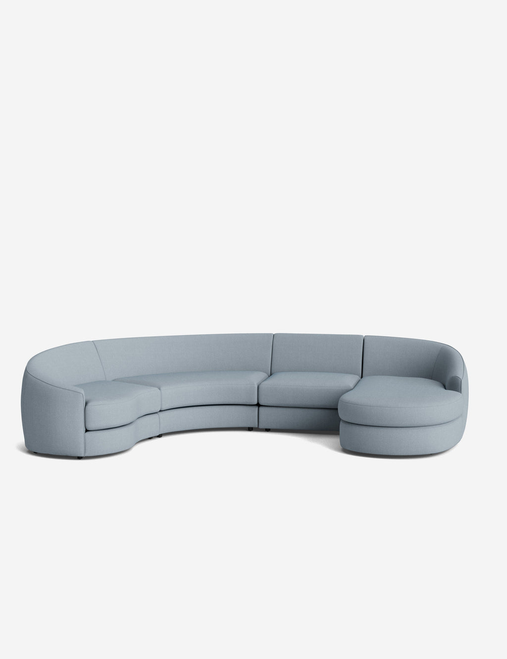 Canapé sectionnel modulable Imada avec méridienne pour salon