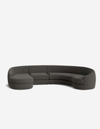 Canapé sectionnel modulable Imada avec méridienne pour salon