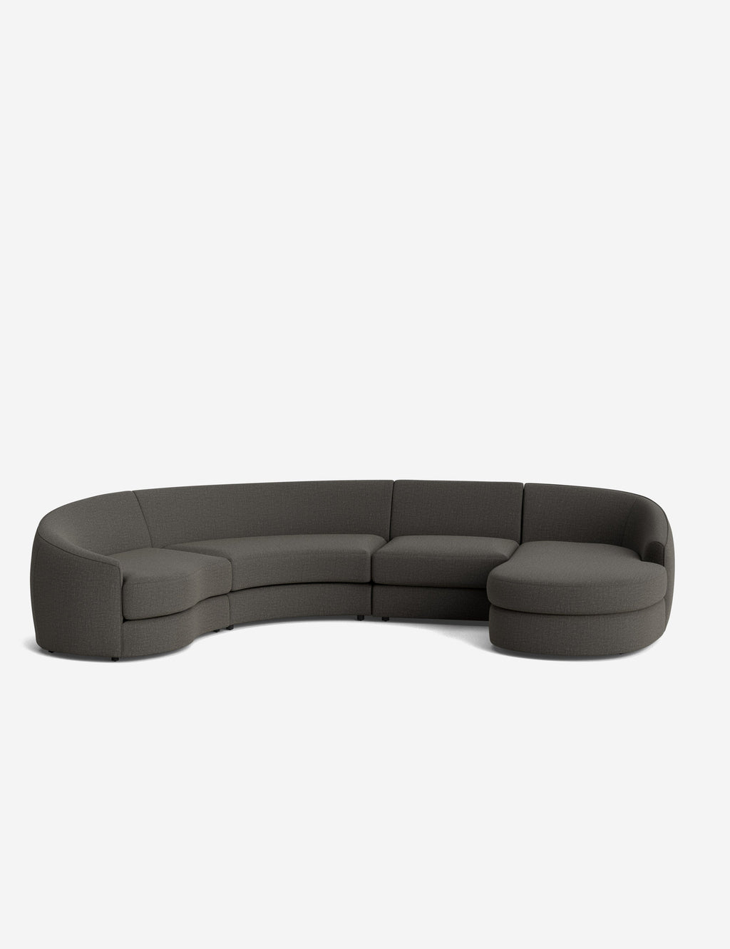 Canapé sectionnel modulable Imada avec méridienne pour salon