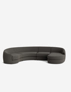 Canapé sectionnel modulable Imada avec méridienne pour salon