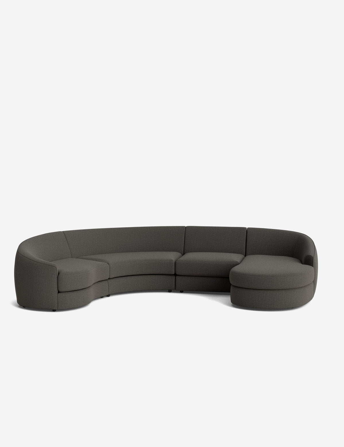 Canapé sectionnel modulable Imada avec méridienne pour salon
