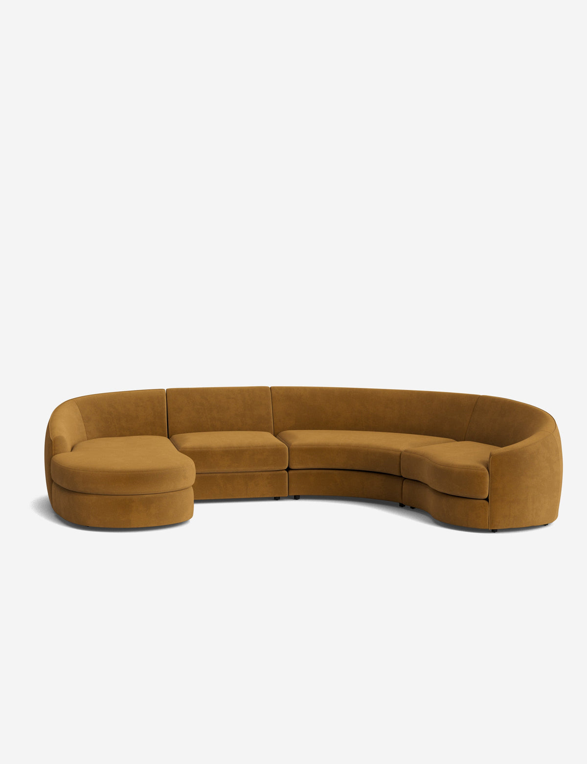 Canapé sectionnel modulable Imada avec méridienne pour salon