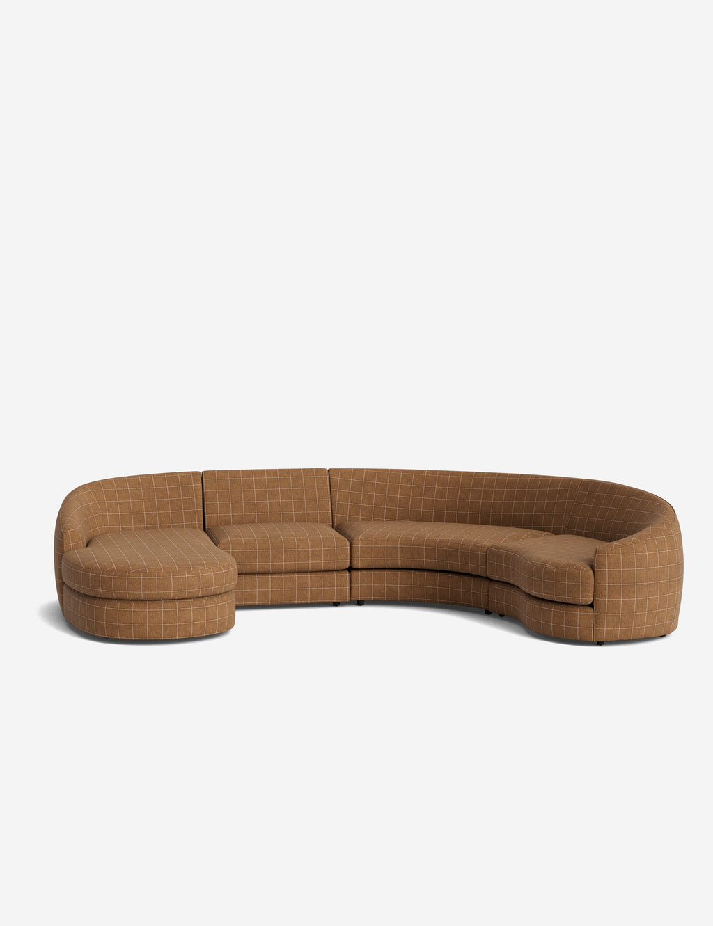 Canapé sectionnel modulable Imada avec méridienne pour salon