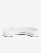Canapé sectionnel modulable Imada avec méridienne pour salon
