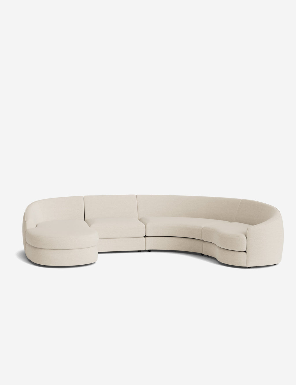 Canapé sectionnel modulable Imada avec méridienne pour salon