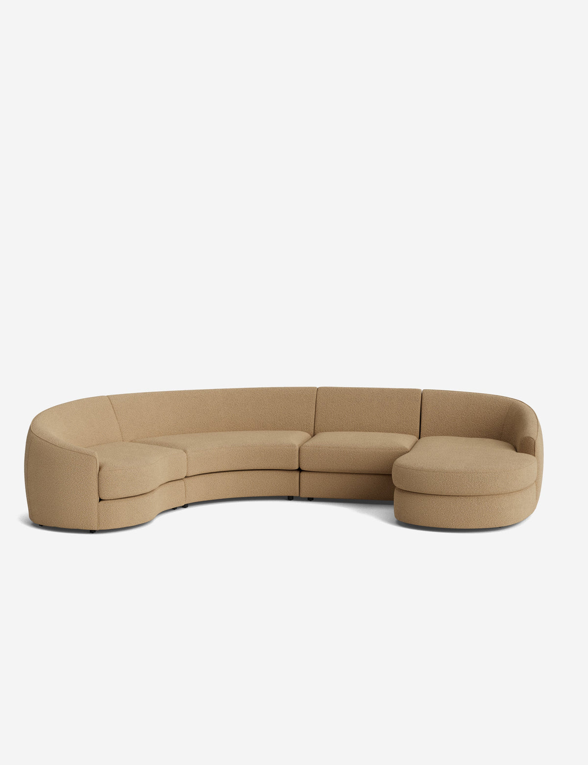 Canapé sectionnel modulable Imada avec méridienne pour salon