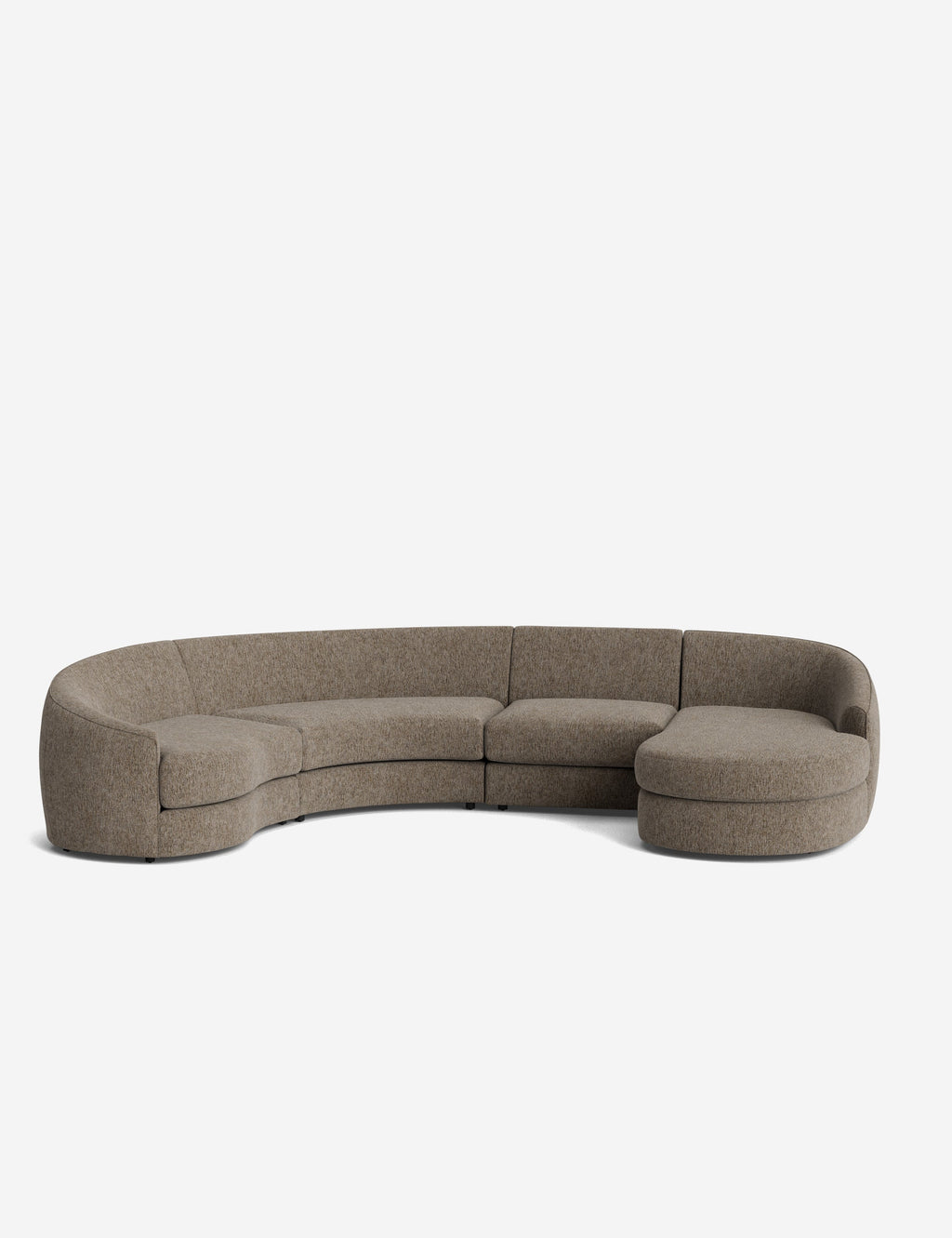 Canapé sectionnel modulable Imada avec méridienne pour salon