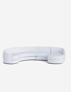 Canapé sectionnel modulable Imada avec méridienne pour salon