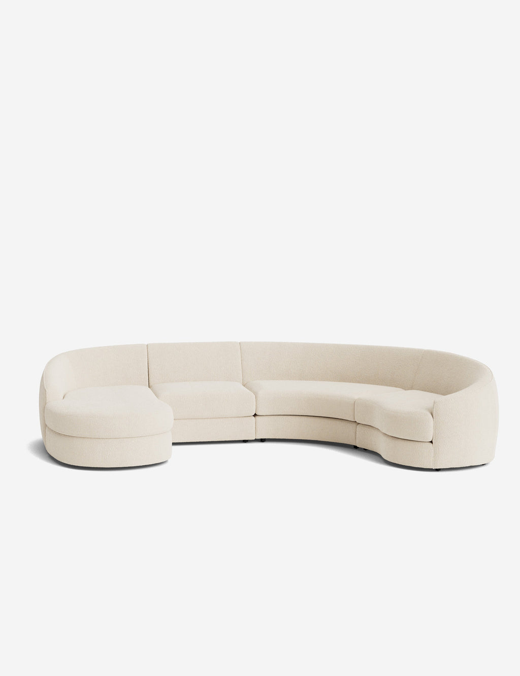 Canapé sectionnel modulable Imada avec méridienne pour salon