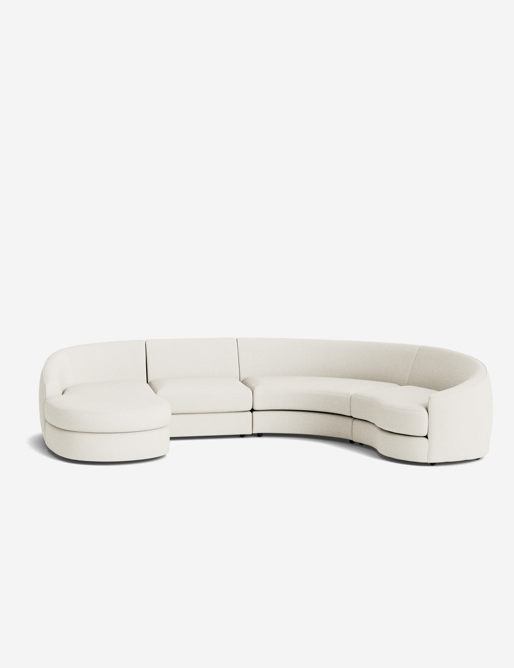 Canapé sectionnel modulable Imada avec méridienne pour salon