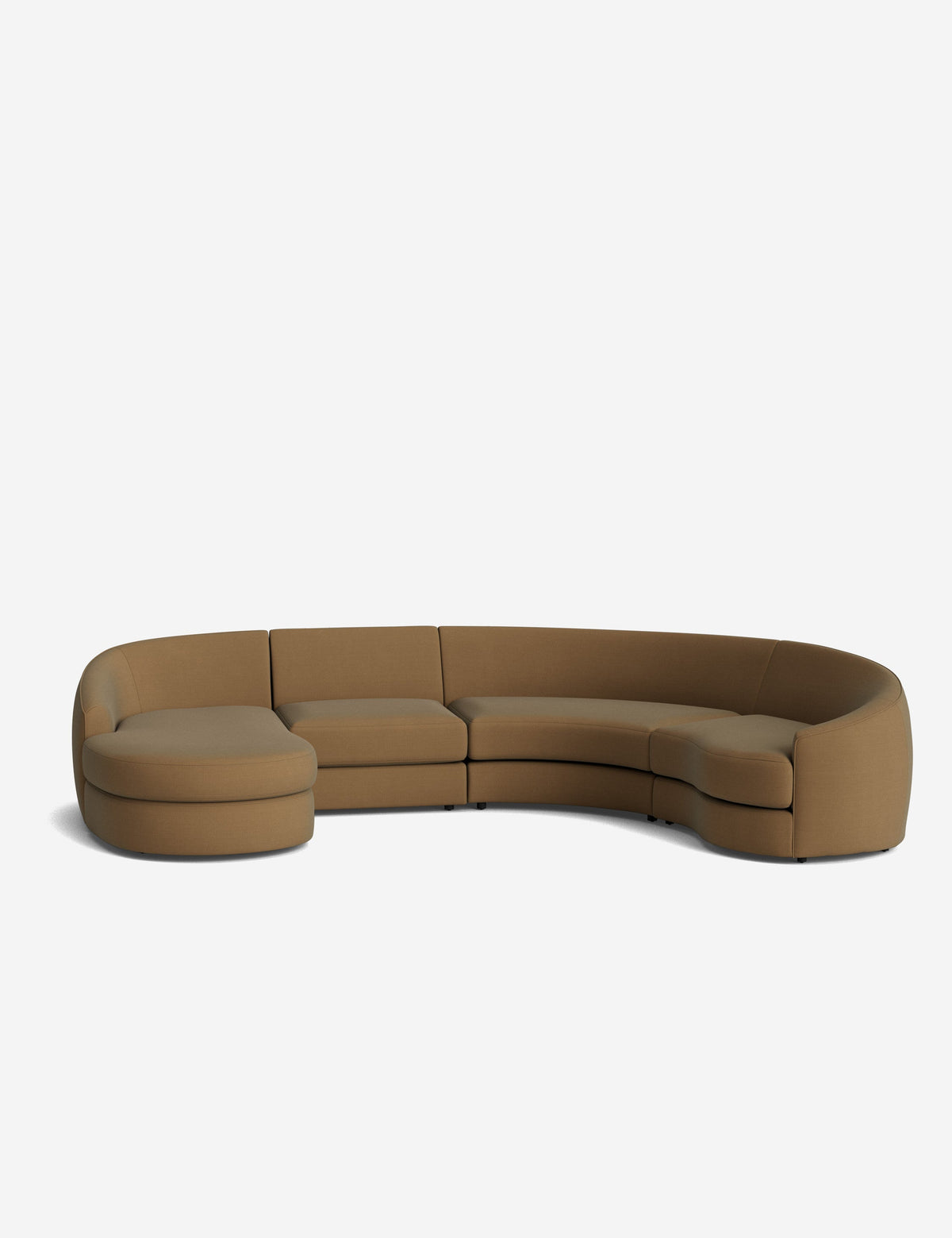 Canapé sectionnel modulable Imada avec méridienne pour salon