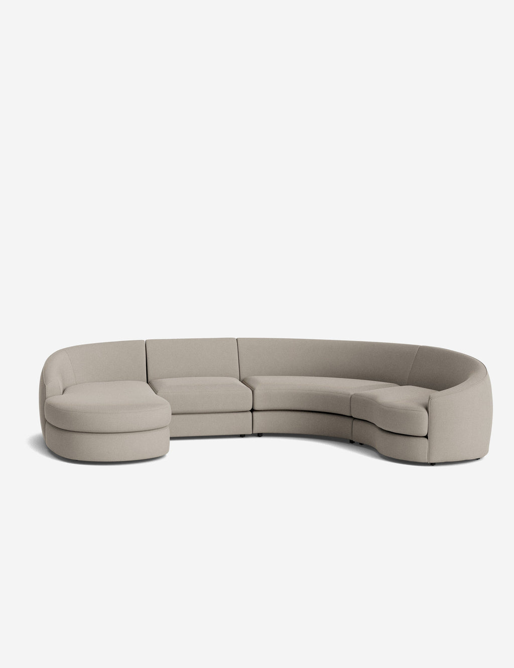 Canapé sectionnel modulable Imada avec méridienne pour salon