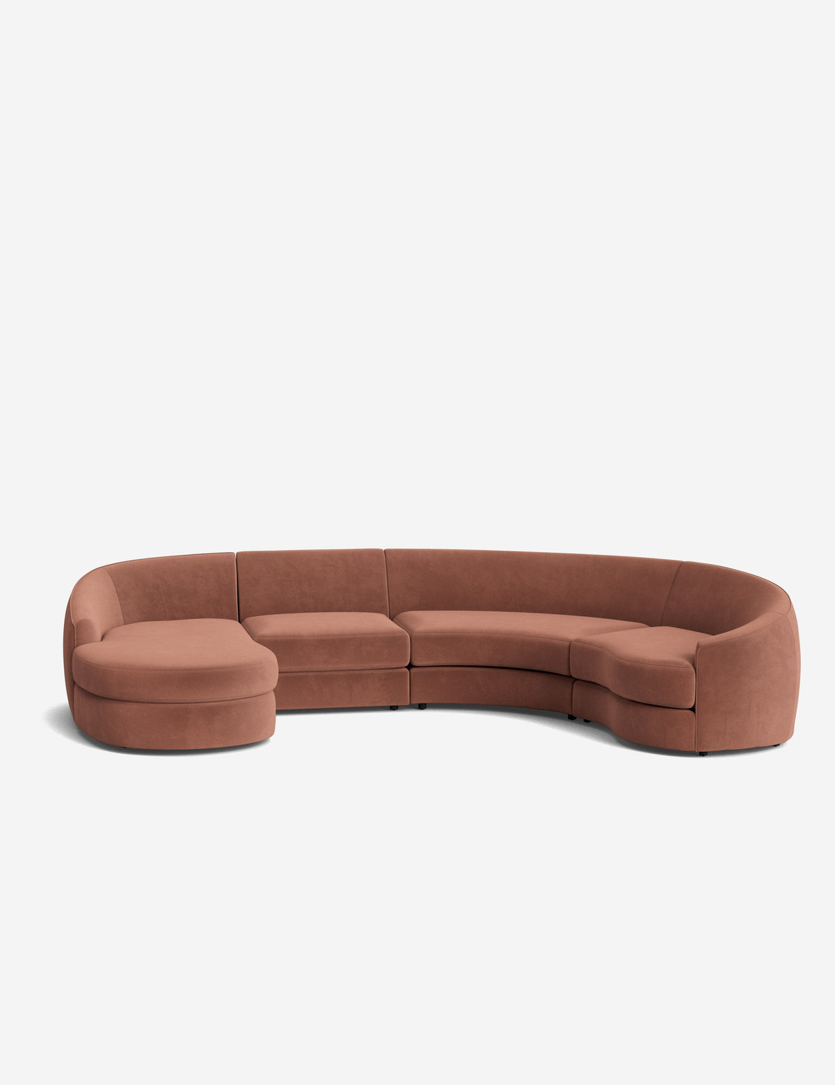 Canapé sectionnel modulable Imada avec méridienne pour salon