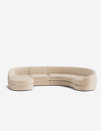 Canapé sectionnel modulable Imada avec méridienne pour salon