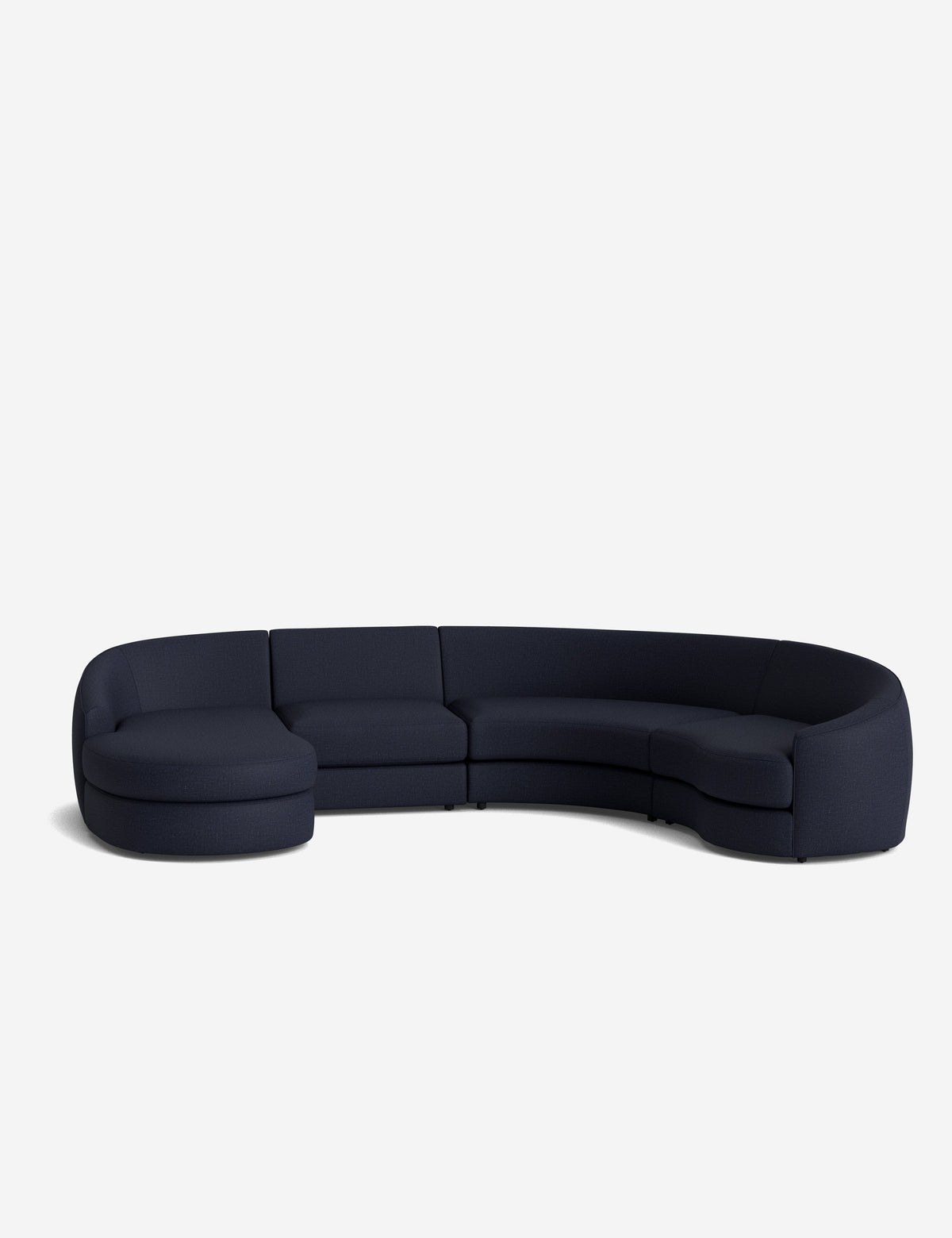 Canapé sectionnel modulable Imada avec méridienne pour salon