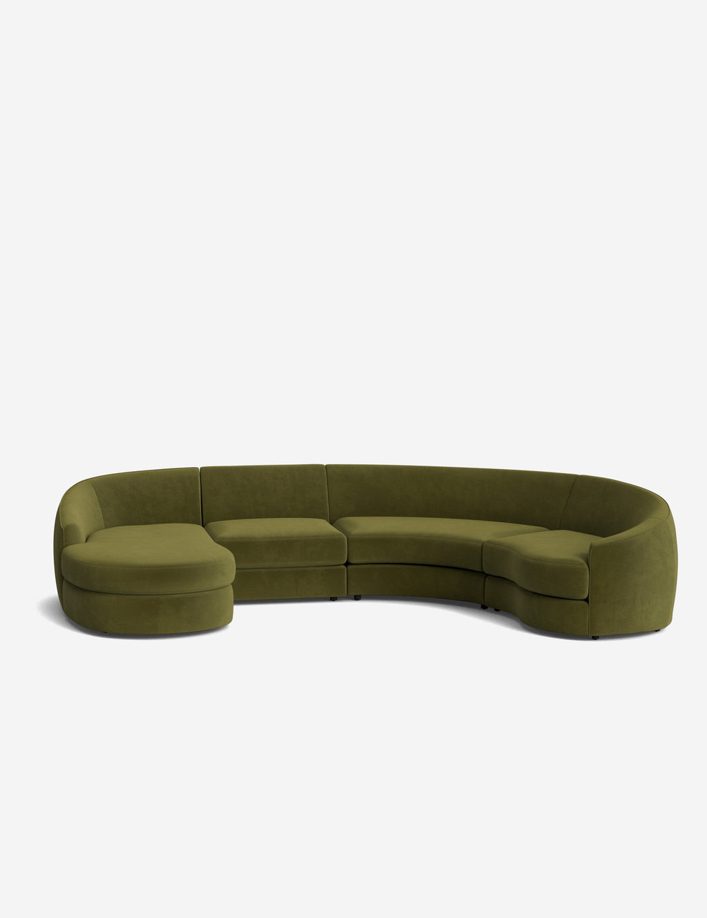 Canapé sectionnel modulable Imada avec méridienne pour salon