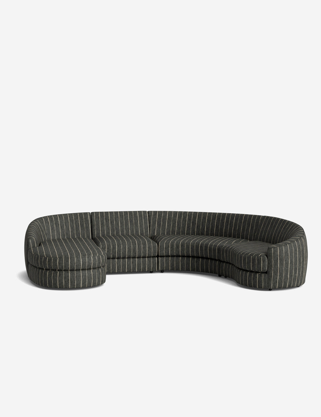 Canapé sectionnel modulable Imada avec méridienne pour salon