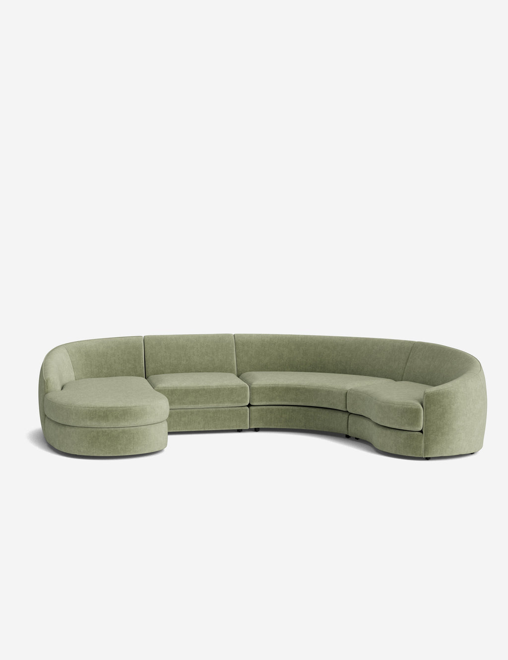 Canapé sectionnel modulable Imada avec méridienne pour salon