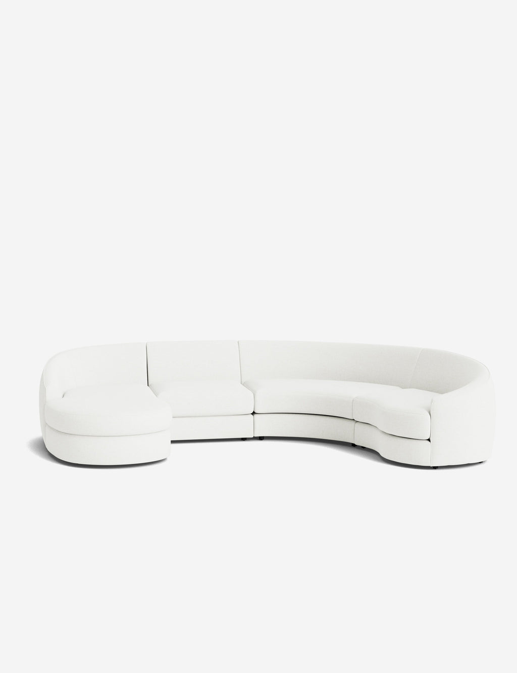 Canapé sectionnel modulable Imada avec méridienne pour salon