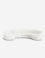 Canapé sectionnel modulable Imada avec méridienne pour salon