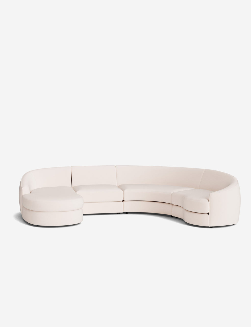 Canapé sectionnel modulable Imada avec méridienne pour salon
