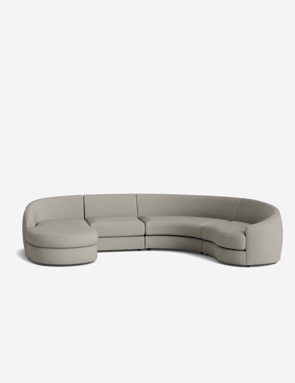 Canapé sectionnel modulable Imada avec méridienne pour salon