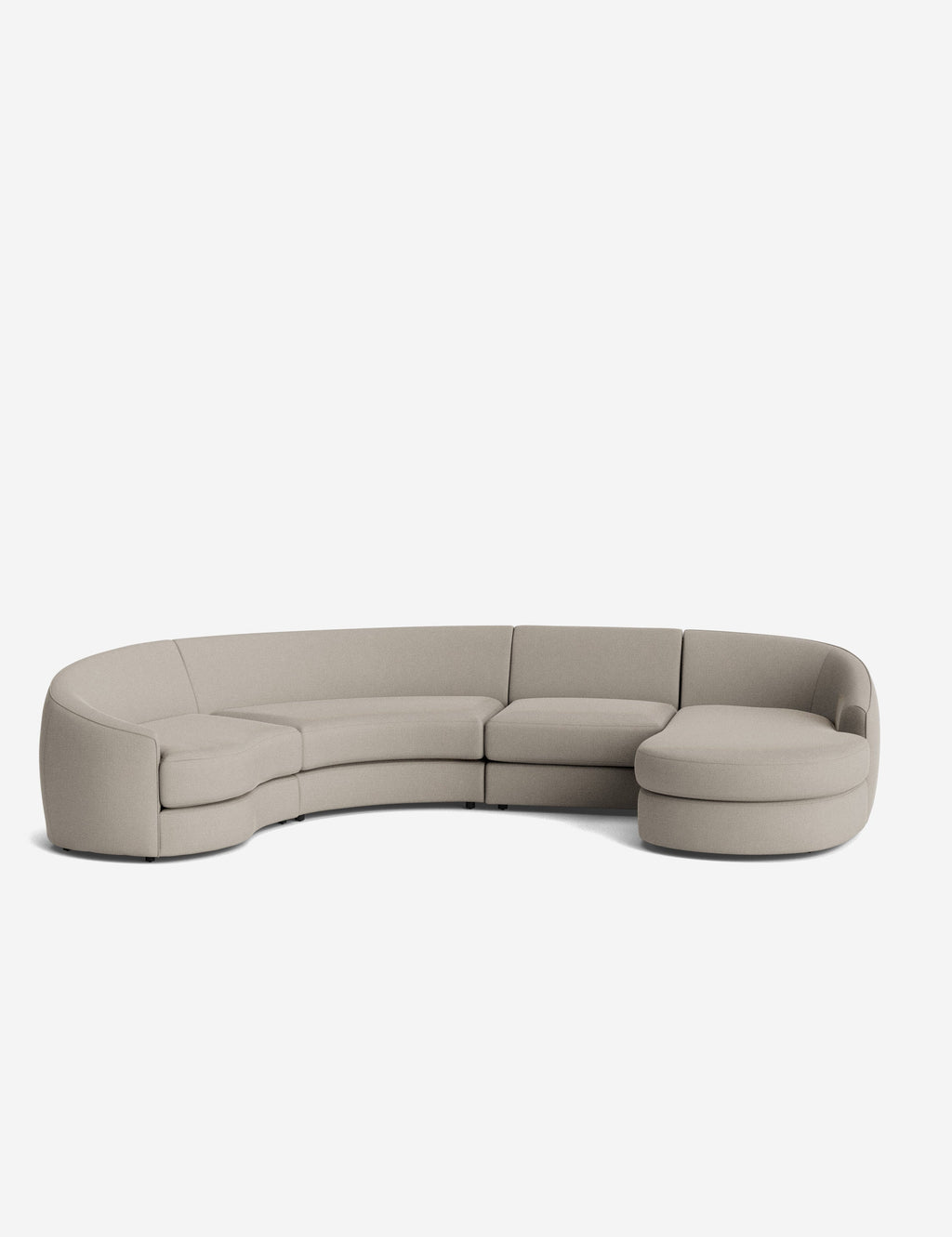 Canapé sectionnel modulable Imada avec méridienne pour salon