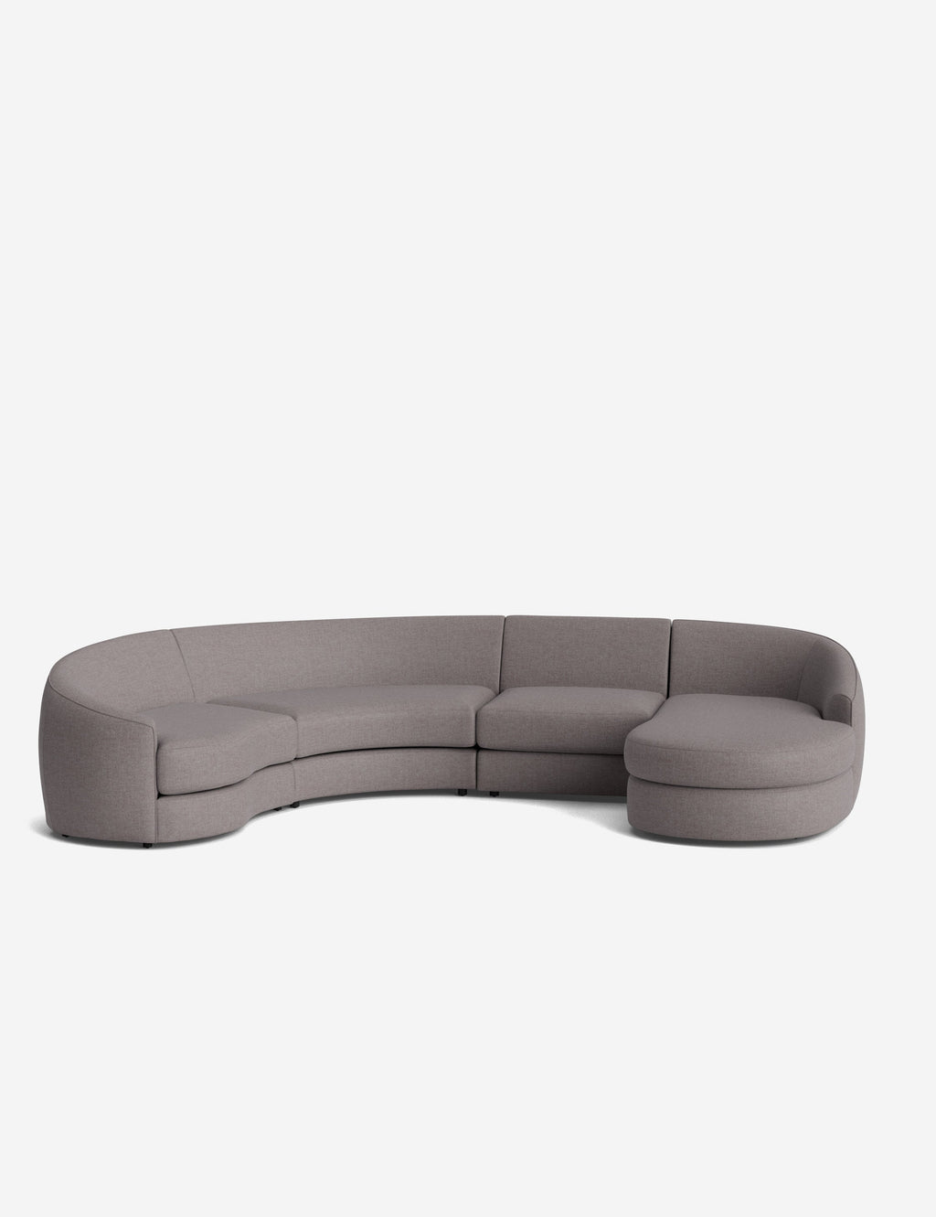 Canapé sectionnel modulable Imada avec méridienne pour salon