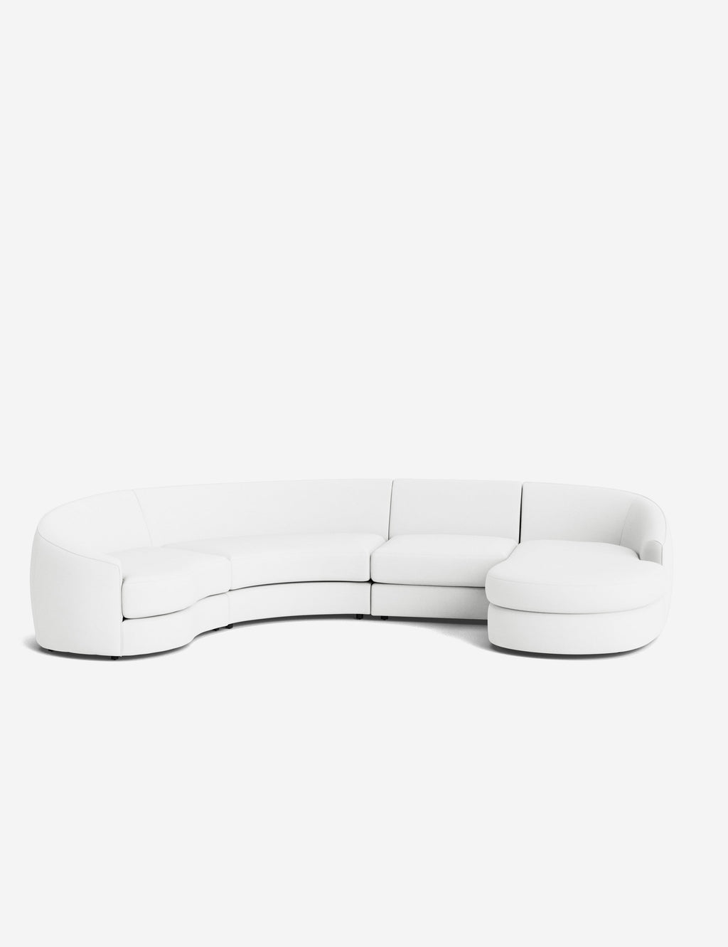 Canapé sectionnel modulable Imada avec méridienne pour salon