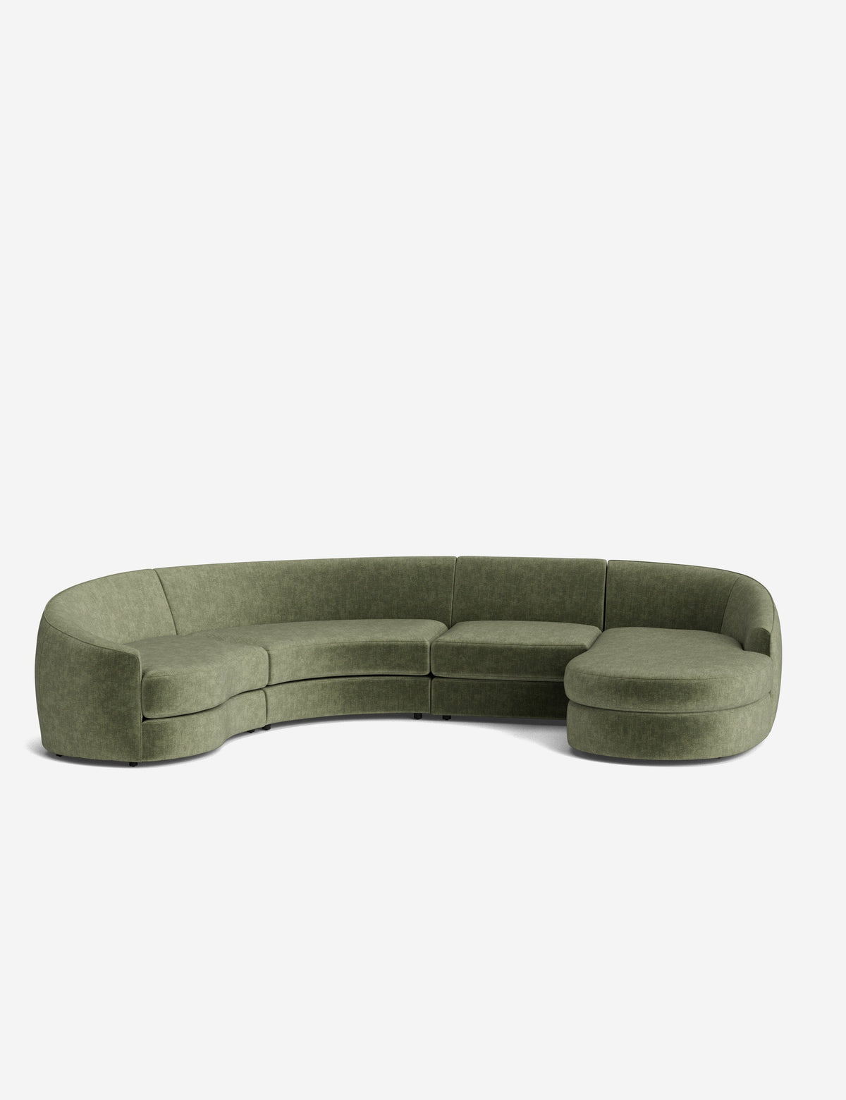 Canapé sectionnel modulable Imada avec méridienne pour salon