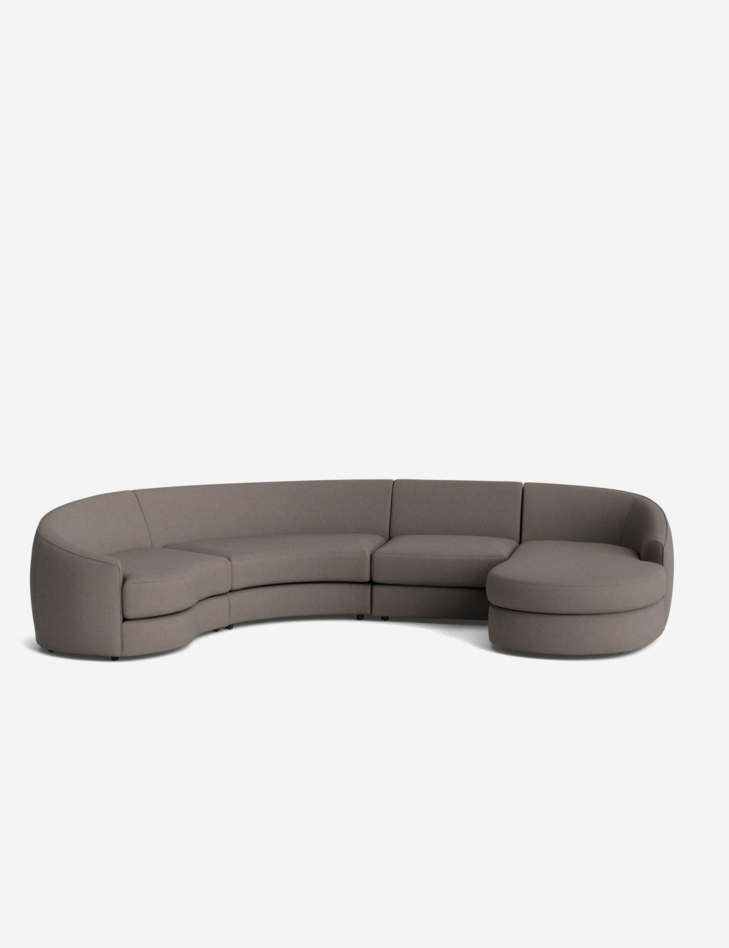 Canapé sectionnel modulable Imada avec méridienne pour salon