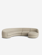 Canapé sectionnel modulable Imada avec méridienne pour salon