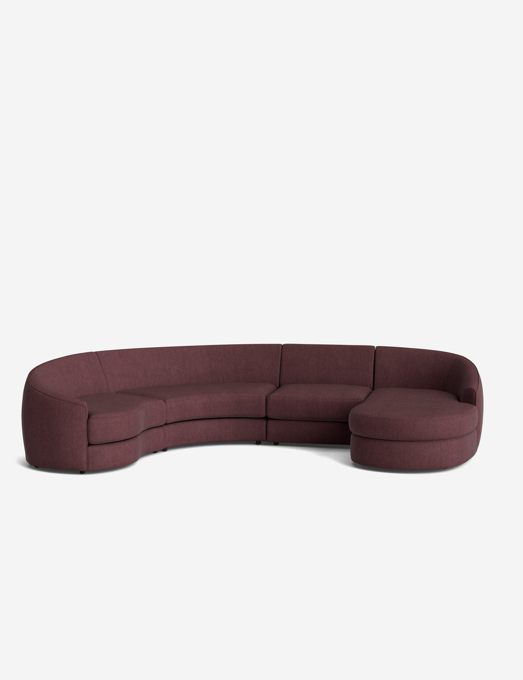 Canapé sectionnel modulable Imada avec méridienne pour salon