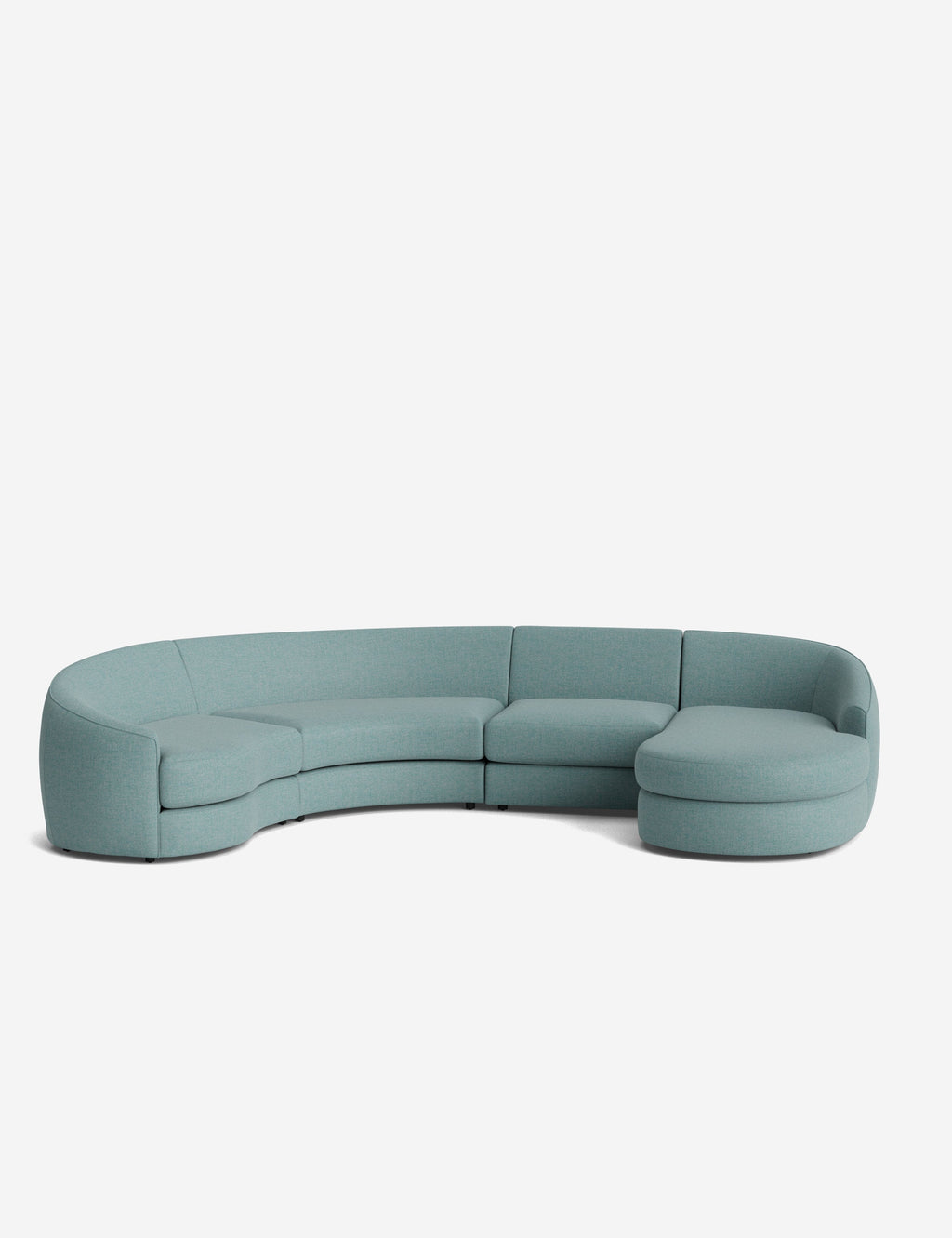 Canapé sectionnel modulable Imada avec méridienne pour salon