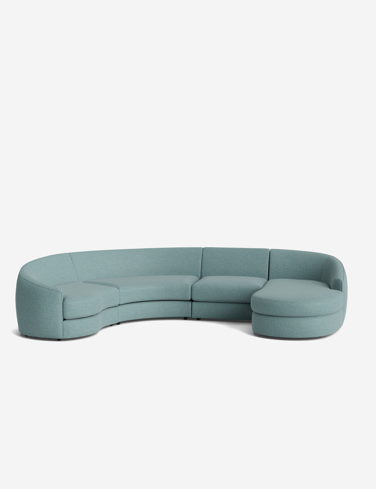 Canapé sectionnel modulable Imada avec méridienne pour salon
