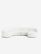 Canapé sectionnel modulable Imada avec méridienne pour salon