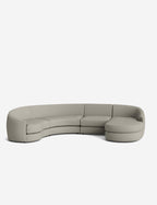 Canapé sectionnel modulable Imada avec méridienne pour salon