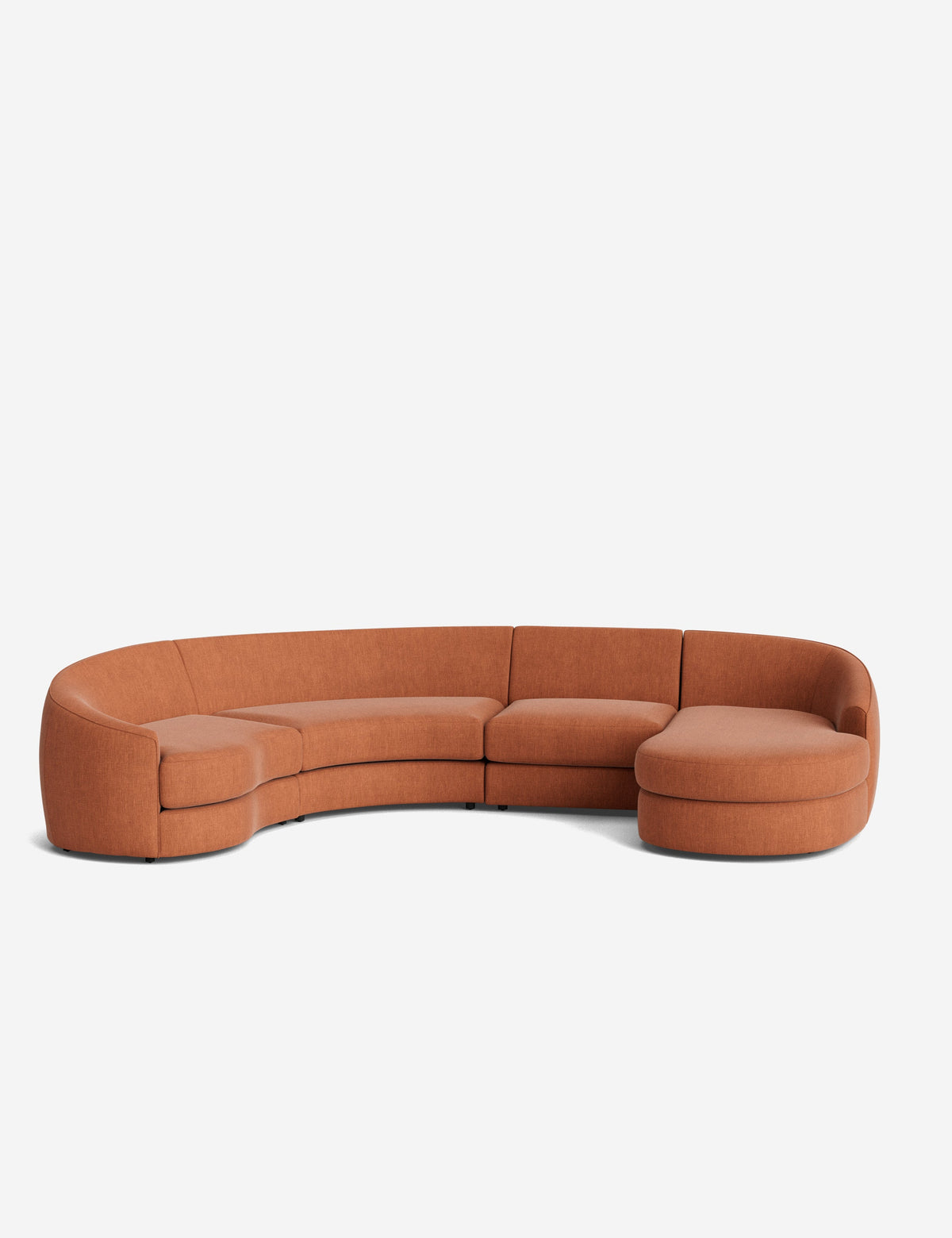 Canapé sectionnel modulable Imada avec méridienne pour salon